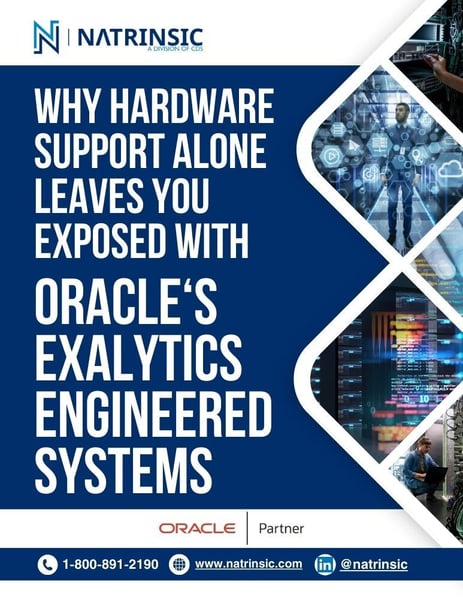 Why you Need more than Hardware Support on Oracle Exalytics  Engineered System