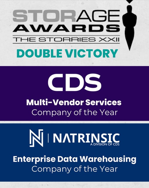 Double victory at storage works awards!