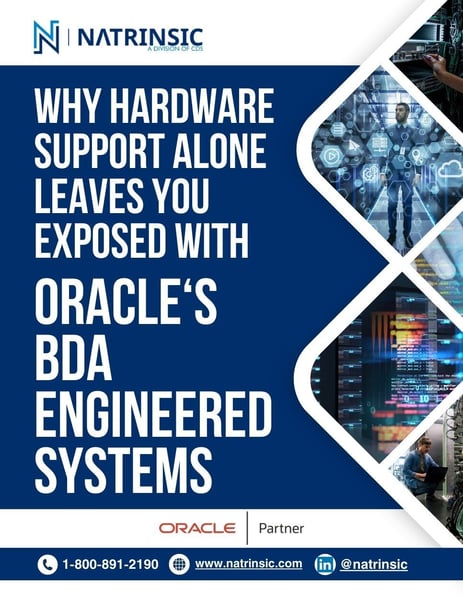 Why you Need more than Hardware Support on Oracle BDA Engineered System