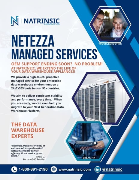 Netezza Managed Services Datasheet Name