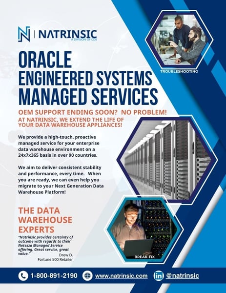 Oracle Engineered Systems Managed Services Datasheet